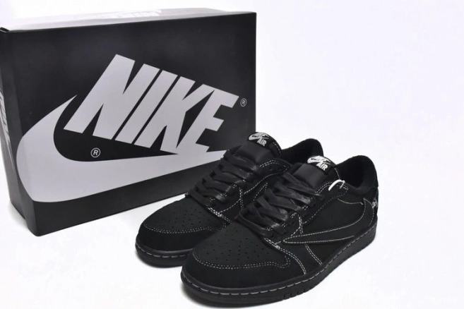 Reps TBK Phantom Air Low DM7866-001 Jordan Black Scott Travis OG x 1 0727